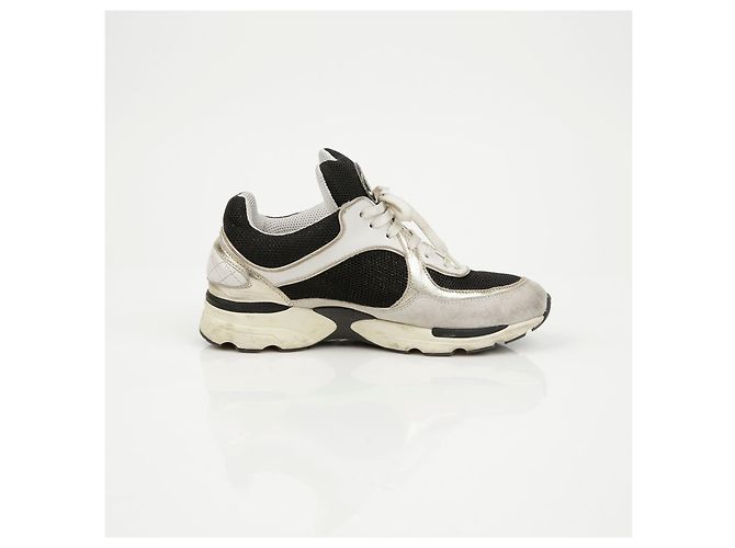 Chanel Sneakers Cruise Multi Color Black Ivory - vista 9