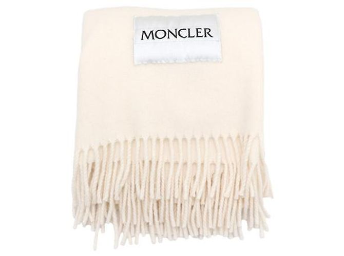 Moncler Wollschal mit Logo-Patch - Ansicht 6