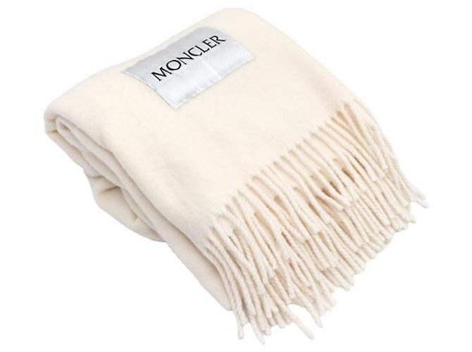Moncler Wollschal mit Logo-Patch - Ansicht 7