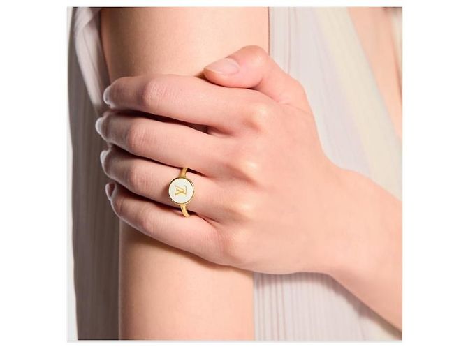 Louis Vuitton Pearl Confetti Ring Weiß - Ansicht 4