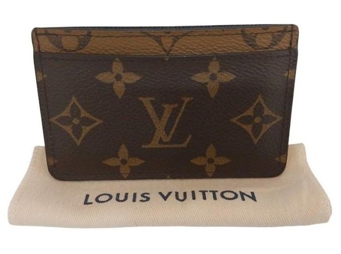 Louis Vuitton Monogram Reverse Canvas Card Holder - view 6