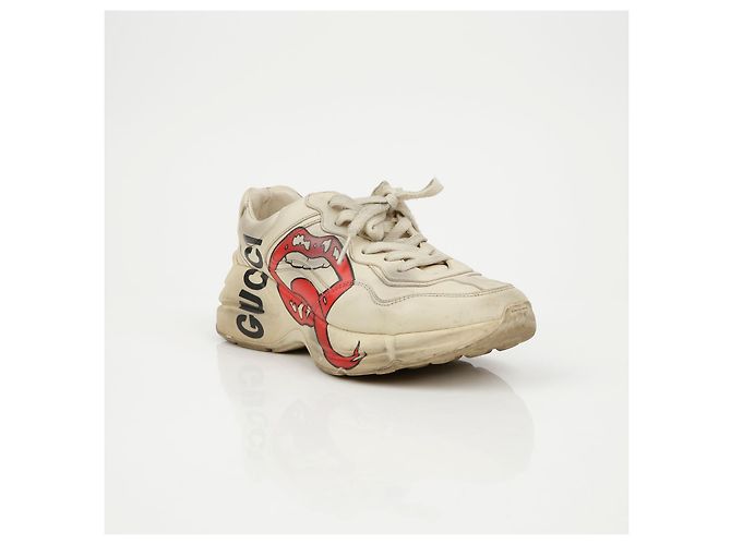 Gucci Sneakers Riton Dirty Lip Print - vista 2