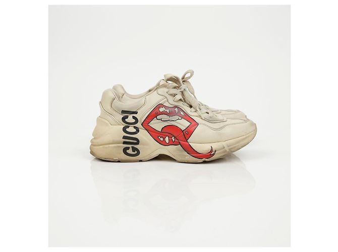 Gucci Sneakers Riton Dirty Lip Print - vista 3