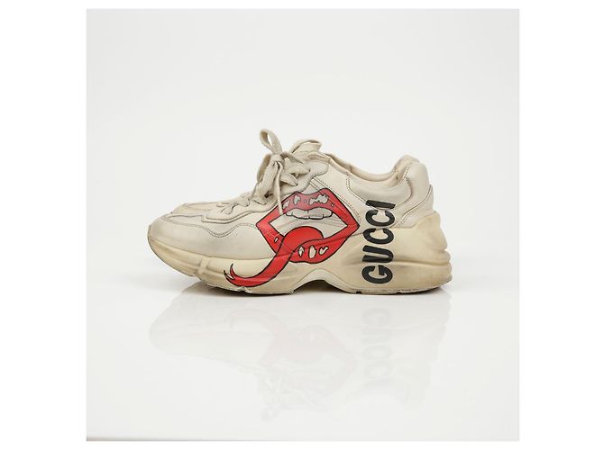 Gucci Sneakers Riton Dirty Lip Print - vista 8