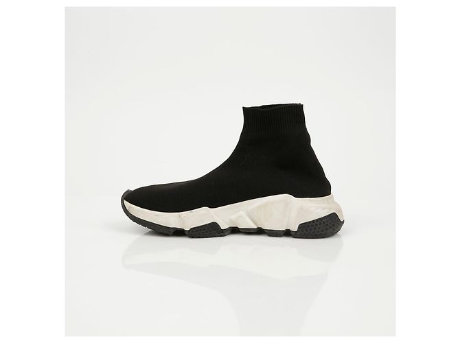 Balenciaga Speedrunner Black White Sneaker - Ansicht 10