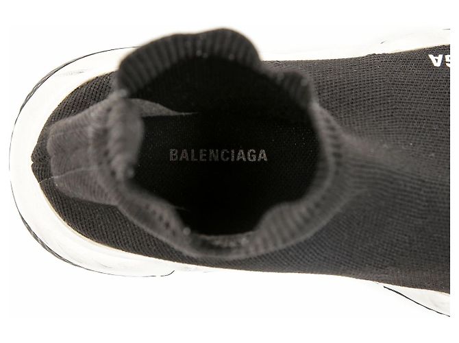 Balenciaga Speedrunner Black White Sneaker - Ansicht 14