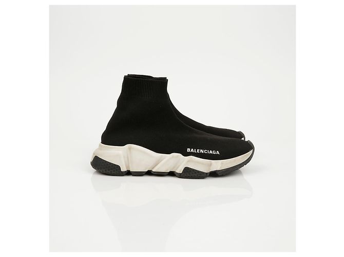 Balenciaga Speedrunner Black White Sneaker - Ansicht 2