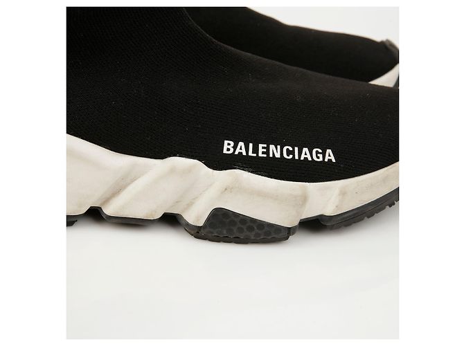 Balenciaga Speedrunner Black White Sneaker - Ansicht 3