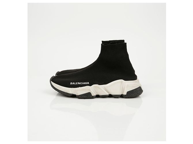 Balenciaga Speedrunner Black White Sneaker - Ansicht 6