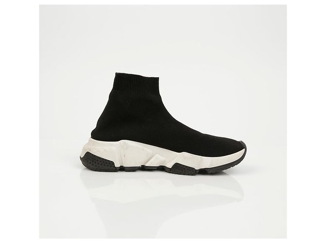 Balenciaga Speedrunner Black White Sneaker - Ansicht 8