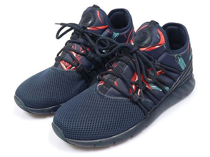 Louis Vuitton Sneakers Fasttrain da donna in mesh e neoprene Navy - vista 2