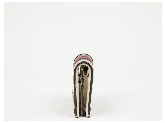 Gucci Tarjetero Ophidia GG Blanco - vista 7