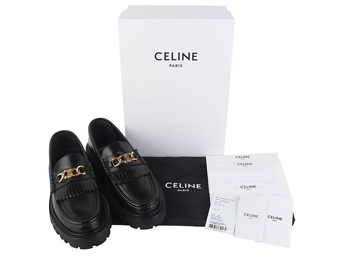 Céline Mocassino con catena Marguerite Triomphe - vista 8