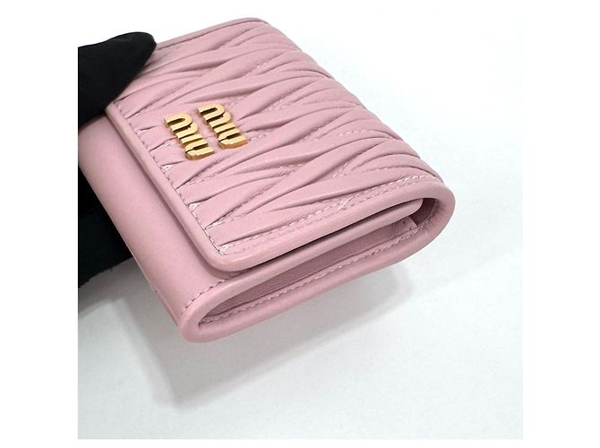 Miu Miu Tarjetero de piel Nappa acolchada - vista 7