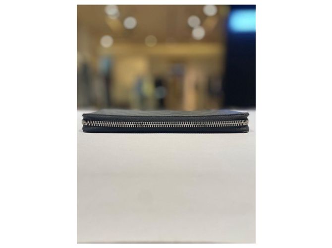 Louis Vuitton Portafoglio lungo con cerniera Damier Graphite - vista 6