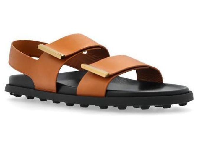 Tod's Sandali con cinturino in pelle - vista 3