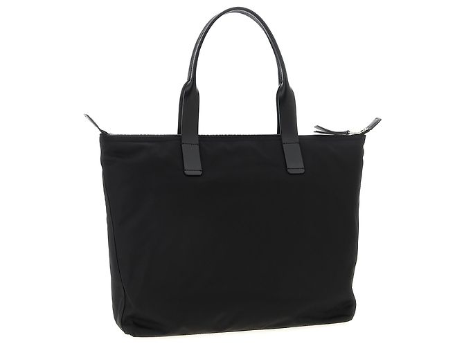 Dolce & Gabbana Sac cabas en polyamide noir - vue 2