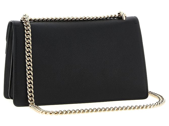 Gucci Borsa a tracolla in pelle di vitello nera - vista 2