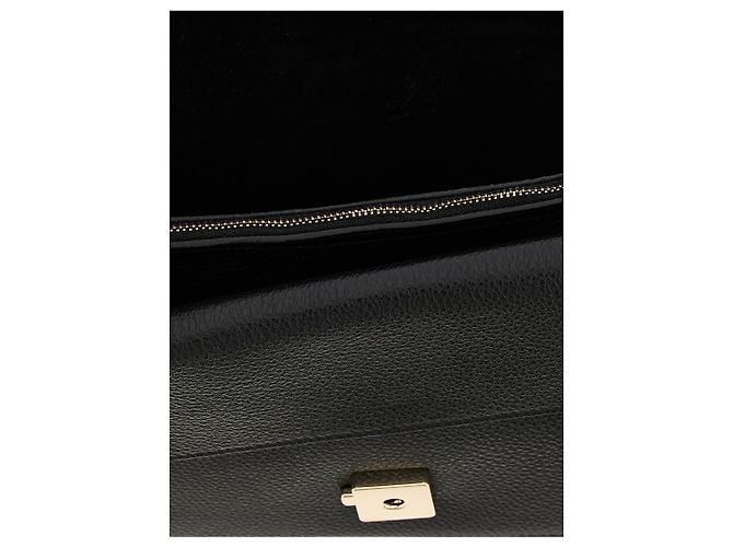 Gucci Borsa a tracolla in pelle di vitello nera - vista 4