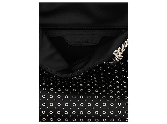 Stella Mc Cartney Borsa in poliestere nera - vista 4