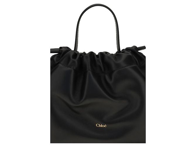 Chloé Borsa a tracolla Black Lamb Ovis Aries - vista 4