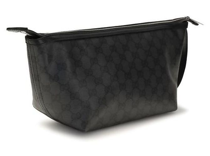 Gucci Clutch in tessuto nera - vista 3