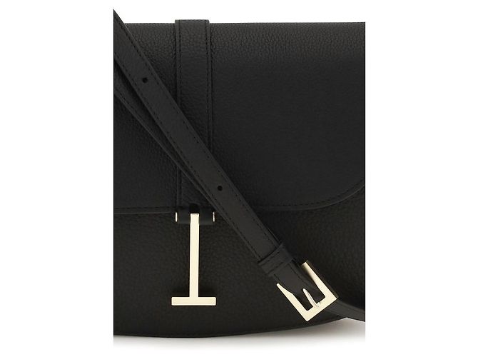 Tom Ford Borsa a tracolla Bos Taurus in pelle di vitello nera - vista 4