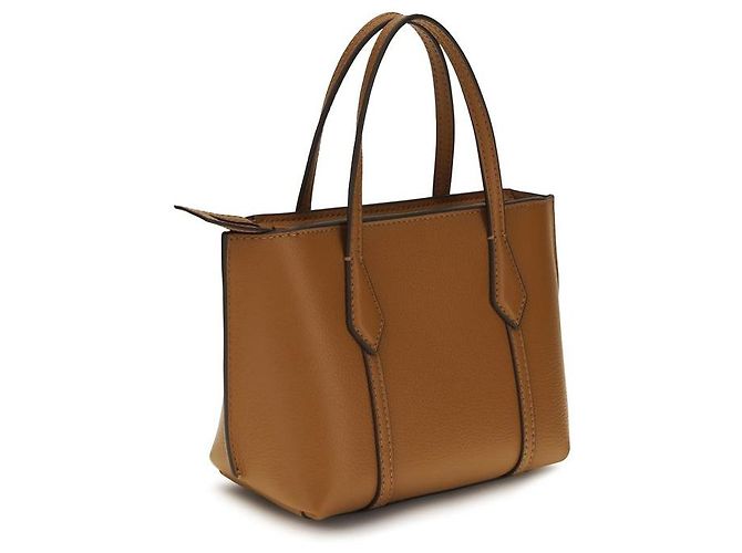Tory Burch Borsa a tracolla Bos Taurus in pelle di vitello marrone - vista 3