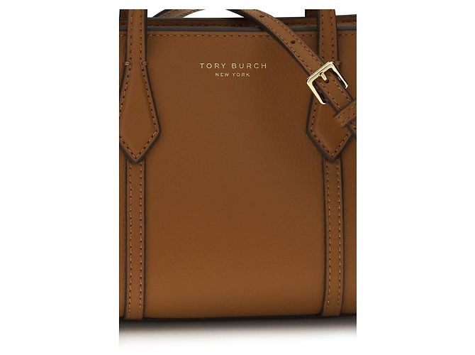 Tory Burch Borsa a tracolla Bos Taurus in pelle di vitello marrone - vista 4