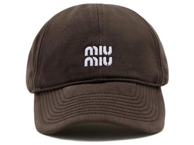 Miu Miu Denim-Baseballkappe - Ansicht 3
