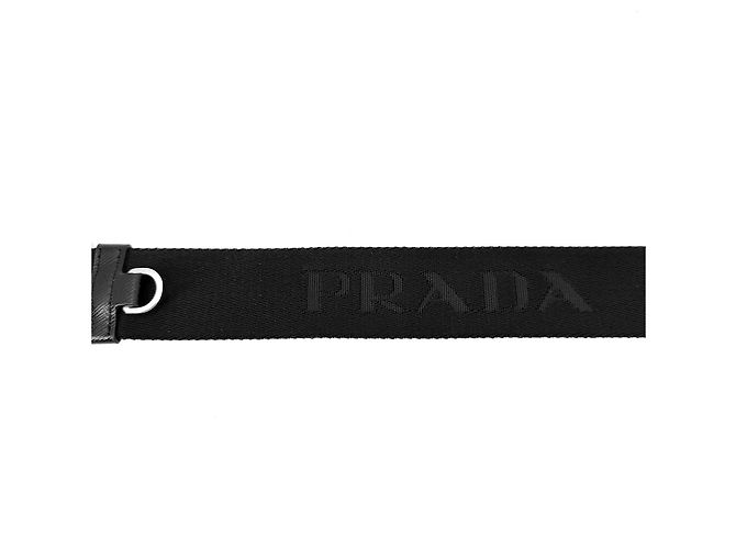 Prada Custodia per smartphone in pelle Saffiano nera - vista 7