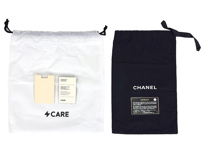 Chanel Borsa a tracolla con catena Classic WOC Nero Argento - vista 12