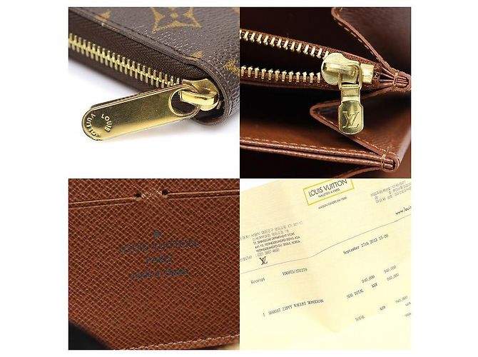 Louis Vuitton Zippy Wallet aus Monogram Canvas - Ansicht 7