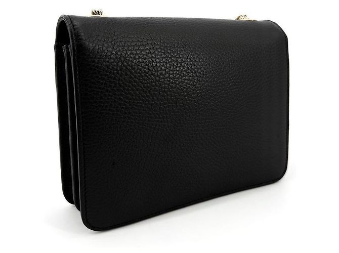Gucci Borsa a spalla con piccola catena intrecciata - vista 4
