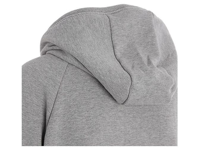 Thom Browne Felpa con cappuccio e zip a righe diagonali classiche - vista 9