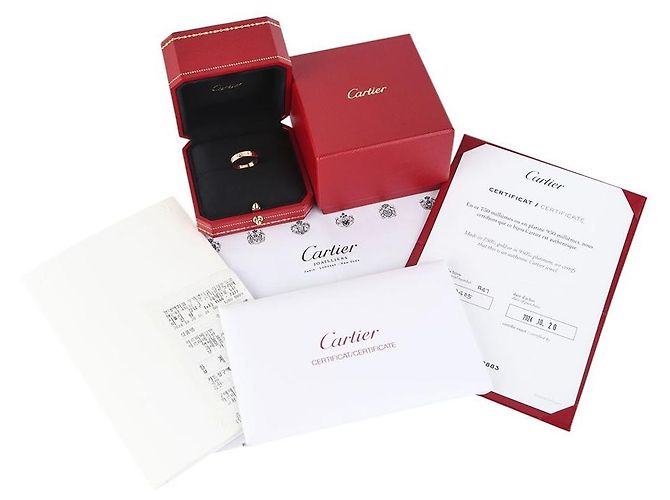Cartier Anello Love Pink Gold Small - vista 6