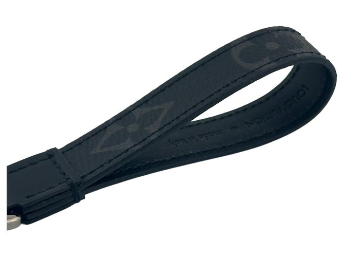 Louis Vuitton Portachiavi Dragonne Monogram Eclipse - vista 4