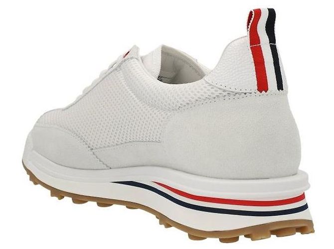 Thom Browne Fine Kid Suede Tech Runner Gray - Ansicht 4