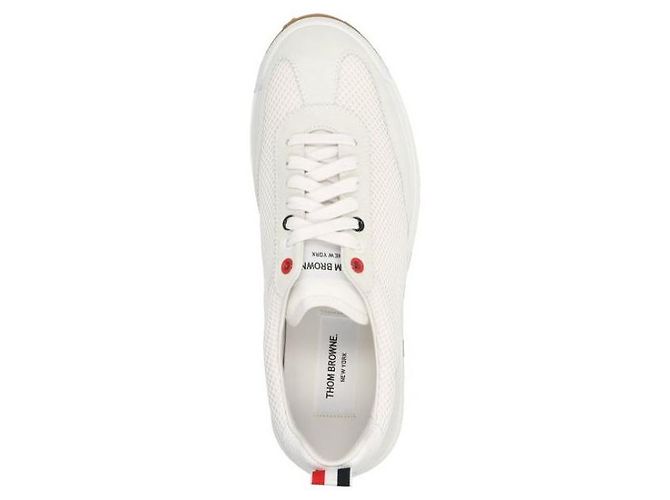 Thom Browne Fine Kid Suede Tech Runner Gray - Ansicht 5
