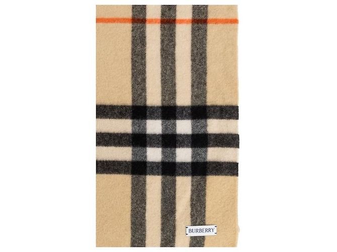 Burberry Kaschmirschal mit großem Karomuster - Ansicht 5