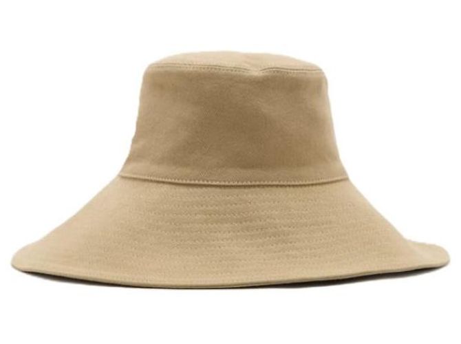 Cappello in denim Miu Miu Beige Amaranth - vista 3