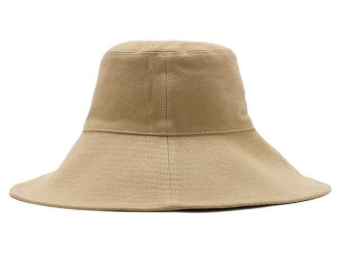 Cappello in denim Miu Miu Beige Amaranth - vista 5