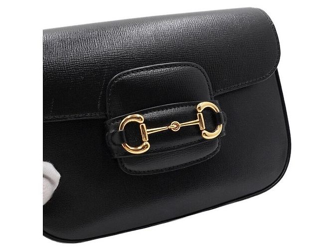 Gucci Mini borsa a tracolla e crossbody in pelle Horsebit - vista 10