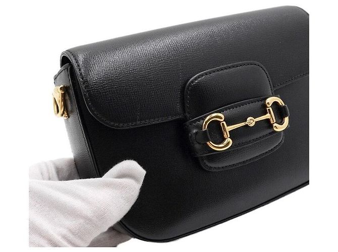Gucci Mini borsa a tracolla e crossbody in pelle Horsebit - vista 11