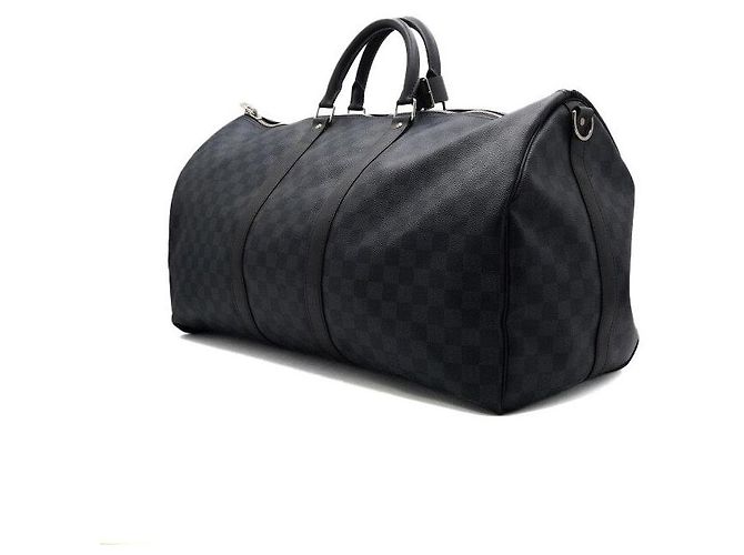 Louis Vuitton Borsa da viaggio Keepall Bandoulière Damier Cobalt - vista 2