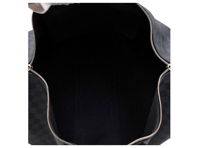 Louis Vuitton Borsa da viaggio Keepall Bandoulière Damier Cobalt - vista 5