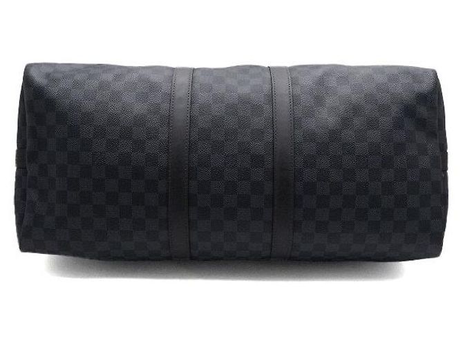 Louis Vuitton Borsa da viaggio Keepall Bandoulière Damier Cobalt - vista 6