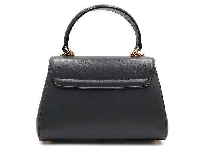 Gucci Borsa a mano e a tracolla Horsebit Mini Dark Grey con manico superiore - vista 4