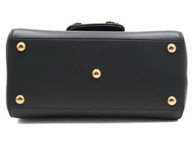 Gucci Borsa a mano e a tracolla Horsebit Mini Dark Grey con manico superiore - vista 7