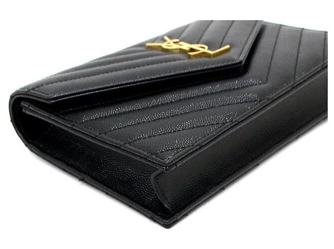 Autre Marque Borsa a tracolla Monogram Envelope Cassandra WOC con catena dorata - vista 10